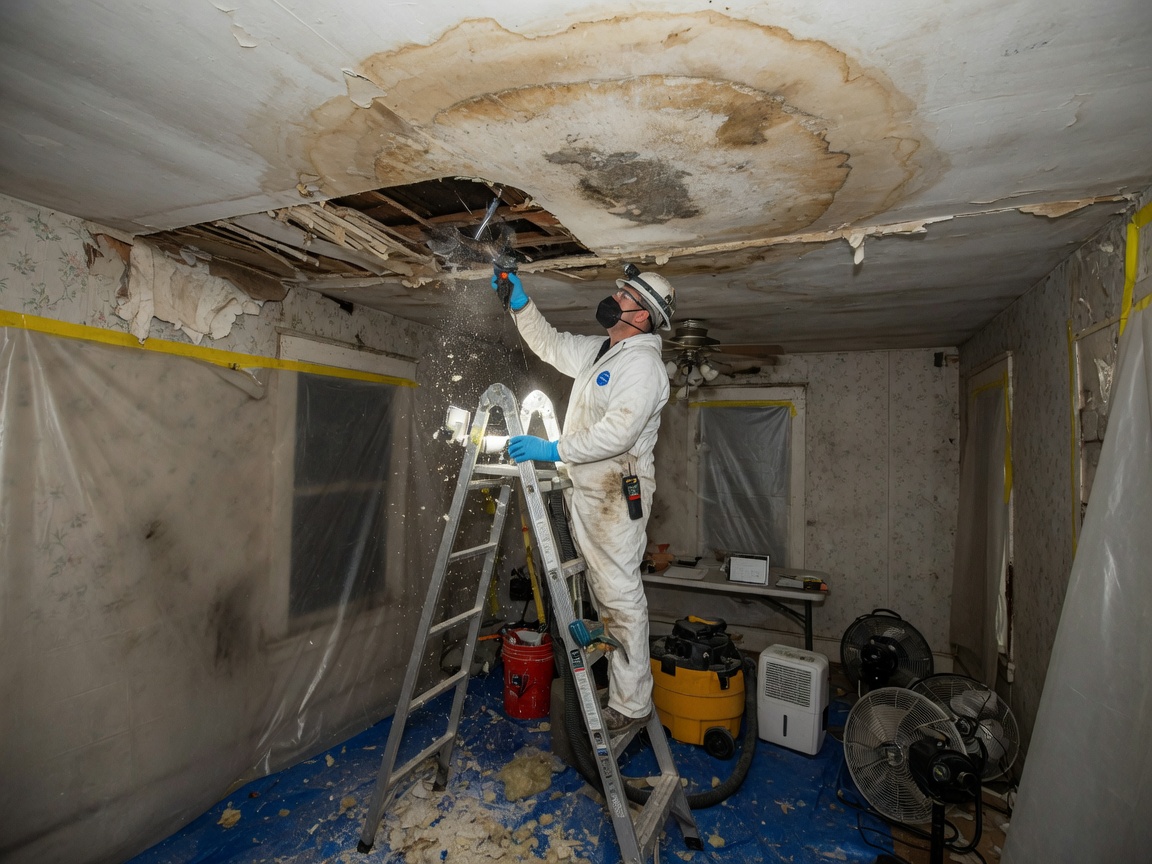 water damage restoration in Rochester
